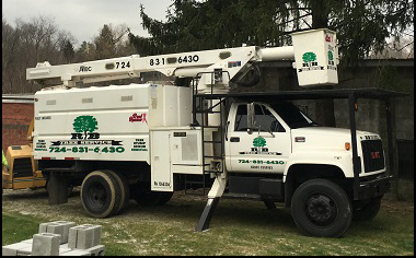RB Tree Service bucket truck